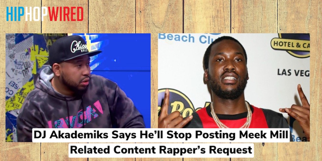 HipHopWired's tweet image. “Today [Meek Mill] asked that I stopped posting him. And I’ll gladly oblige … I don’t need no artist who don’t wanna be on platform. ✌️” - @Akademiks 

MORE: ow.ly/jIlj30qT5YY

📸 #EverydayStruggle/ WENN
#meekmill #akademiks #djakademiks