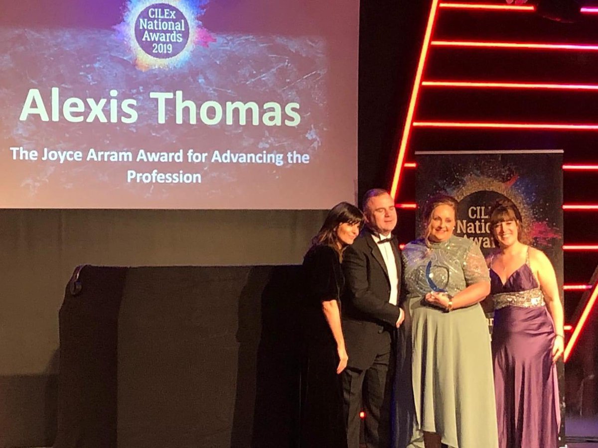 We are absolutely thrilled for our colleague <a href="/alexisrthomas29/">Alexis Thomas</a> who was today announced as a finalist for the rising star award in the <a href="/WalesLegalAward/">WalesLegalAwards</a> just a few months after winning an award in London for advancing the legal profession! 🤞🏼 fingers crossed Alexis!