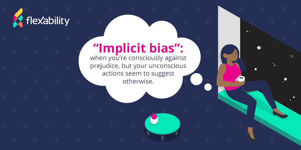 getflexability's tweet photo. Implicit bias affects employee thought and action🤔 Our consulting services range from leadership equity to anti-bias training and consulting. Find out more: https://t.co/6RqMuxydfz
#equityatwork #Inclusion https://t.co/w0RADan4Mi
