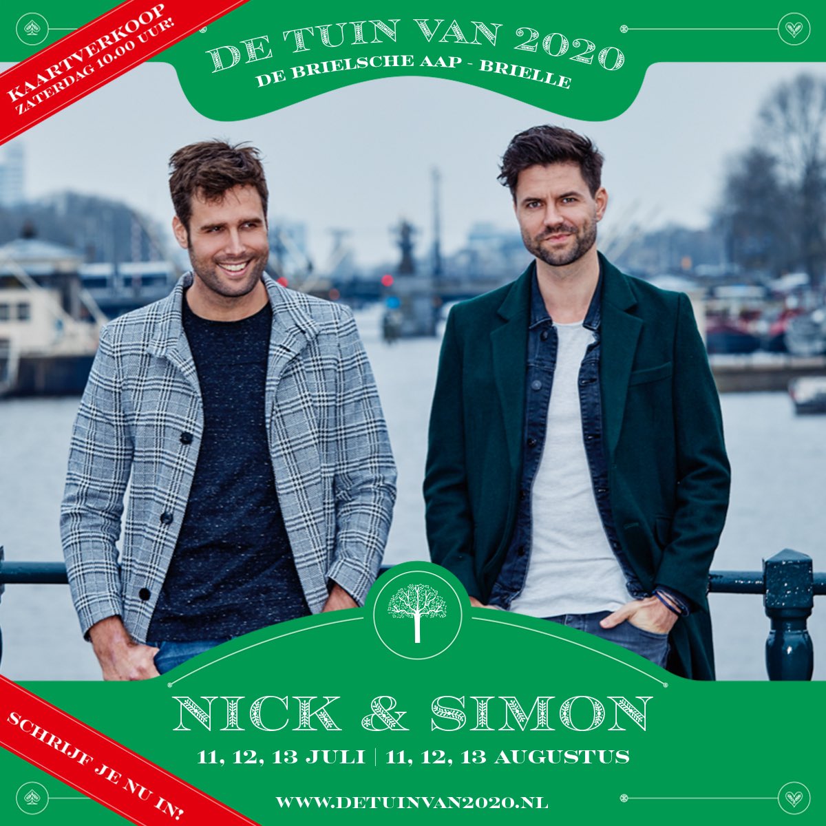 nickensimon's tweet photo. Zaterdag om 10.00u start de kaartverkoop van ‘De Tuin Van 2020’ dus schrijf je nú in: https://t.co/nqkRM1uRq9
We hopen jullie snel weer te zien! 🙌🏼 #DeTuinvan2020 https://t.co/cKSs0OA9Yz