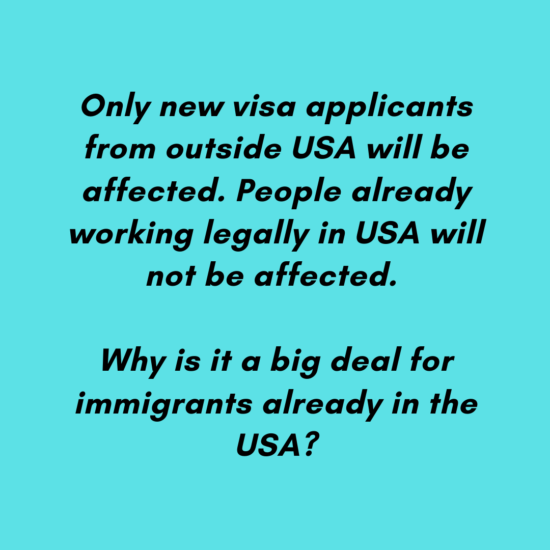 I had long avoided giving my voice against this issue mainly because I felt there are larger injustices in this society. But the recent executive order hit a tipping point.Hopefully this creates some awareness and spurs some conversation. We cannot be complicit for everything.