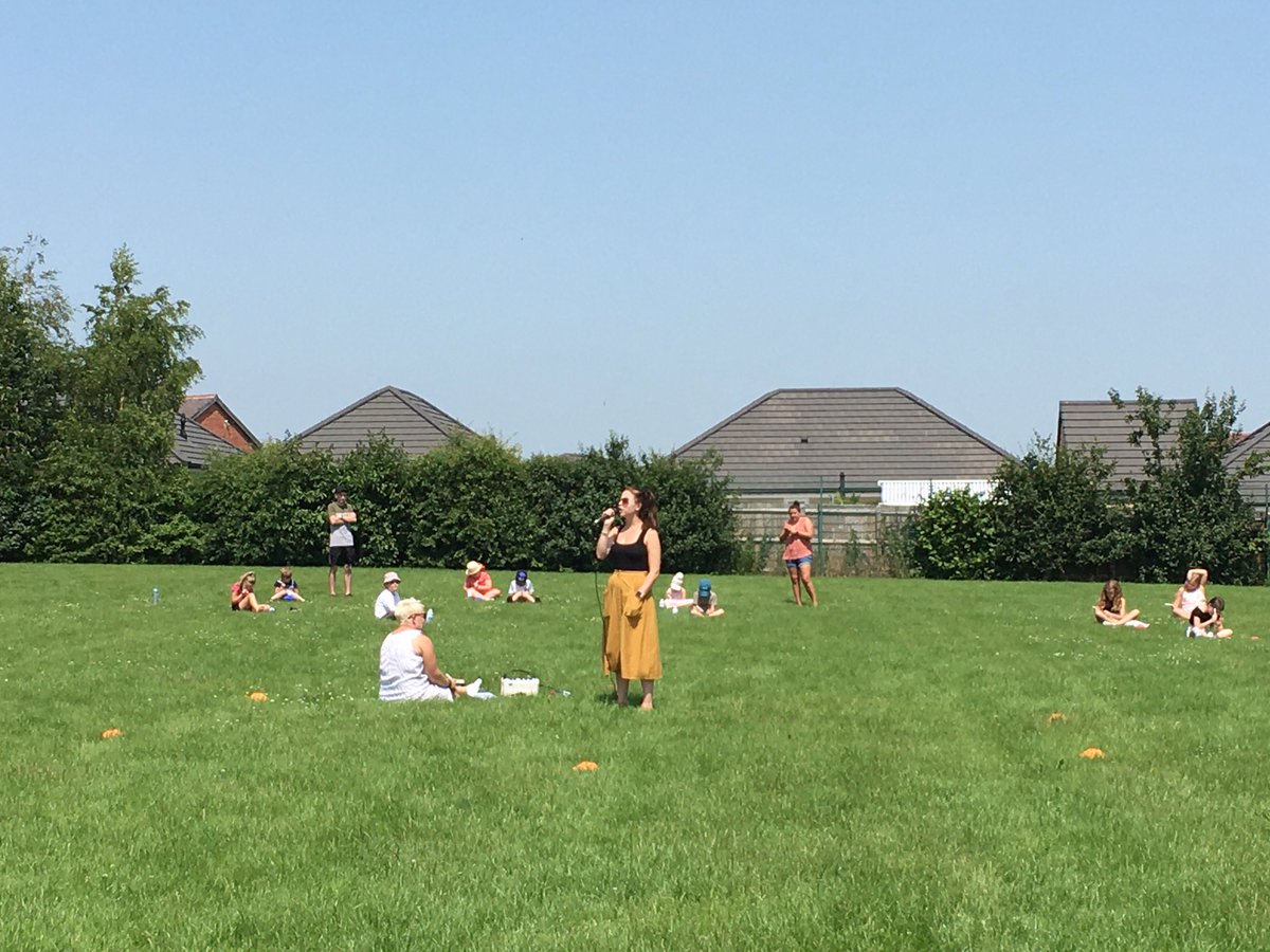 Fantastic weather for Bubble Bingo today...