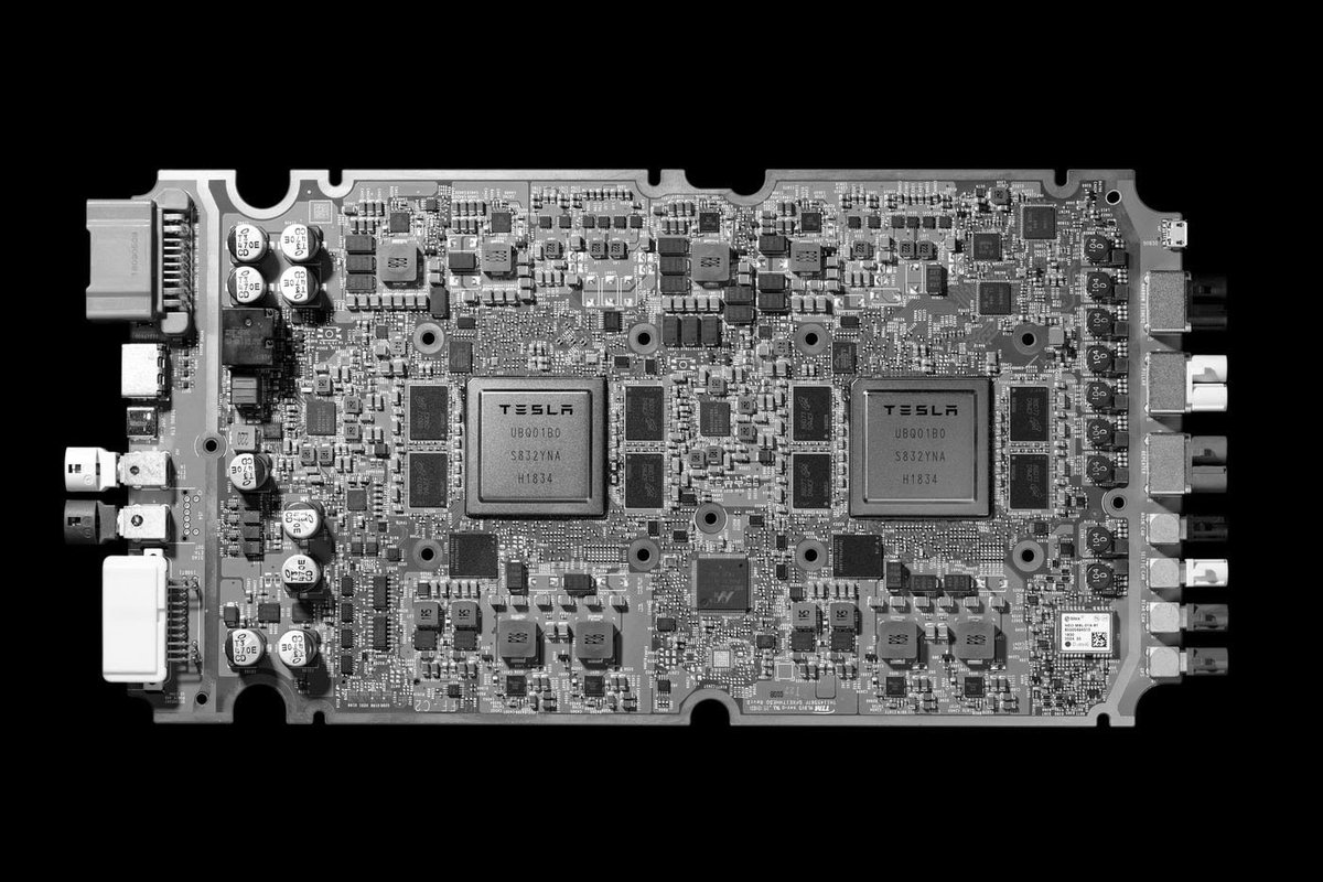 As in the new battery tech &amp; the same Tesla chip used obv not the NVIDIA chip