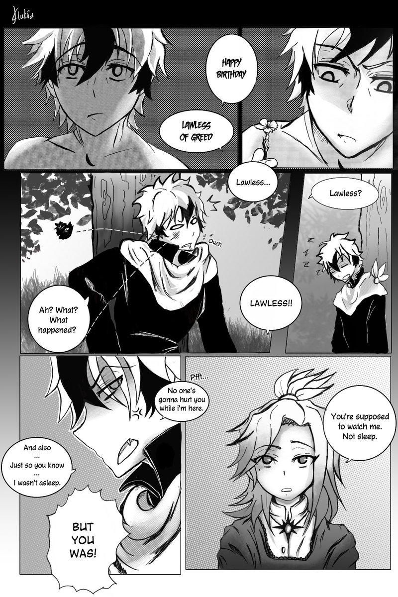 Klukvausual Happy B Day Little Hedgehog Part 1 サーヴァンプ Servamp Lawlesshyde Ophelia ハイド ロウレス ロウレス誕生祭 ロウレス生誕祭