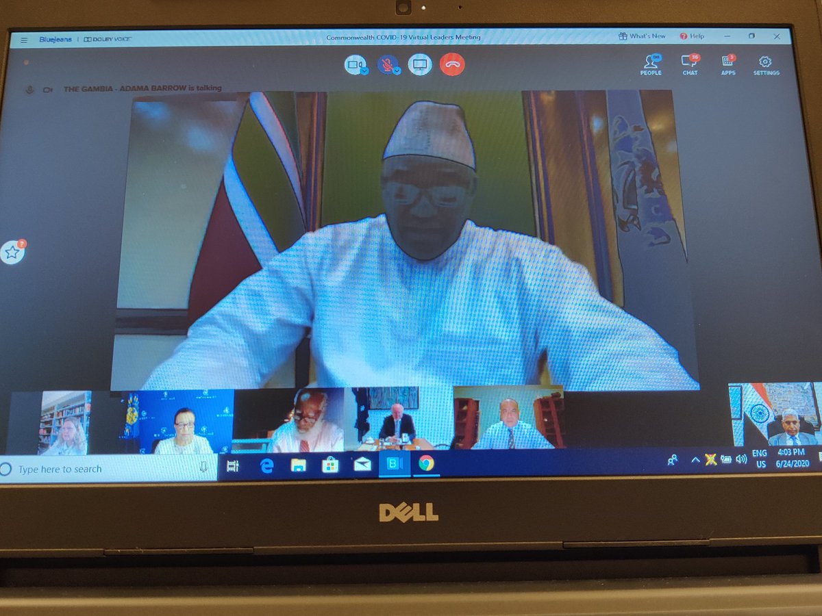 The Commonwealth family addresses the #COVID19 pandemic.Addressed the Commonwealth Leaders Virtual Meeting on COVID 19 to share India's experience in combating the pandemic and our solidarity with the world in providing critical medicines and medical support to partner countries.