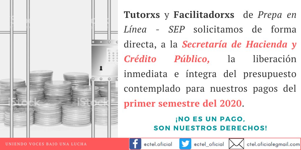 ctel_oficial's tweet photo. #SEPdiscriminadocentesenlinea
#QueremosActosNoPromesas

@hacienda_mx @lopezobrador_ @emoctezumab @PrepaLineaSEP @FeliFerMacias @Fer_Manzanilla @jorgeluismn

@Pajaropolitico @CNDH @AristeguiOnline @kenialopezr @OrtizMayen @DiarioNoticiaI @lasillarota @Reforma @El_Universal_Mx https://t.co/ILP8SuhpG5