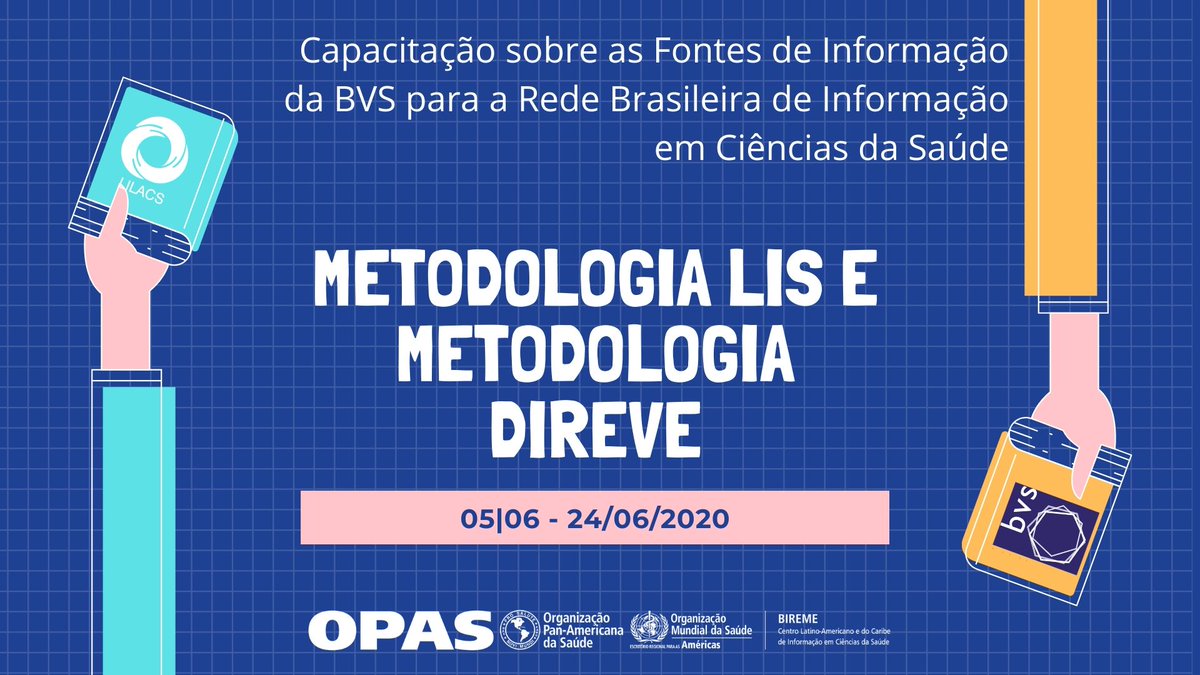 redelilacs's tweet photo. Em 15 minutos, V sessão virtual da Capacitação sobre as FI da BVS para a Rede Brasileira! 🇧🇷
► 𝗠𝗲𝘁𝗼𝗱𝗼𝗹𝗼𝗴𝗶𝗮𝘀 𝗟𝗜𝗦 𝗲 𝗗𝗶𝗿𝗘𝘃𝗲 ◄
Acesse: https://t.co/44rnrSpZ3w
#metodologialis #metodologiadireve #redebvs https://t.co/UbKD3PKfzk
