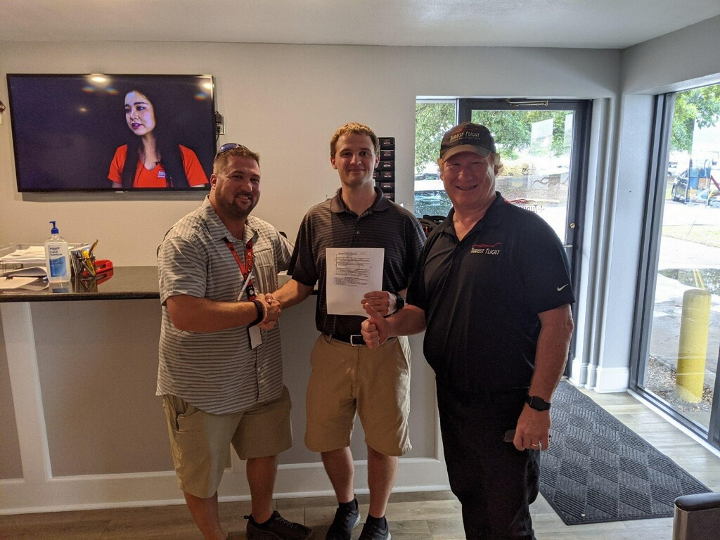 ThrustFlight's tweet photo. Congratulations to Richard Morawski on passing his CFII checkride!!! ✈️🎉✅
#thrustflight #morepilots #checkrides https://t.co/iqlNGZfWAq