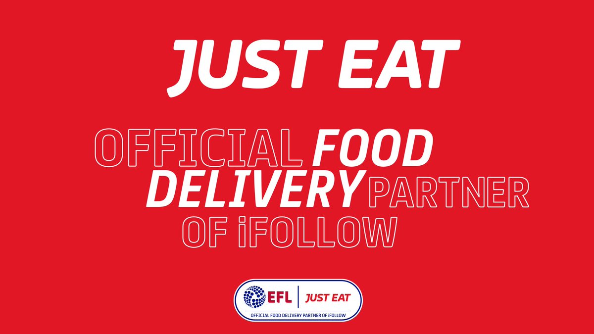 JustEatTakeaway's tweet image. Our @JustEatUK team has partnered with @EFL to become the official food delivery partner of #iFollow, the #EnglishFootballLeague's live-streaming platform. Read more about this here: just-eat.com/news-and-media…⚽️