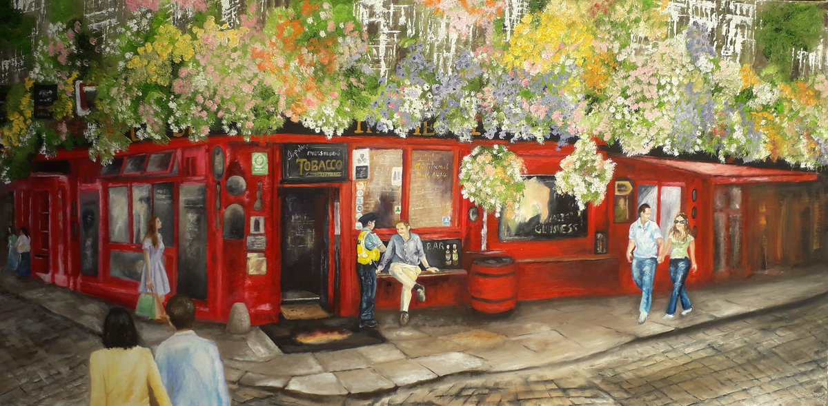 BeecroftGallery's tweet photo. Temple Bar/Oil/MalcKingc @KingcMalc #LockDownOpen https://t.co/vbhPcrsGgJ