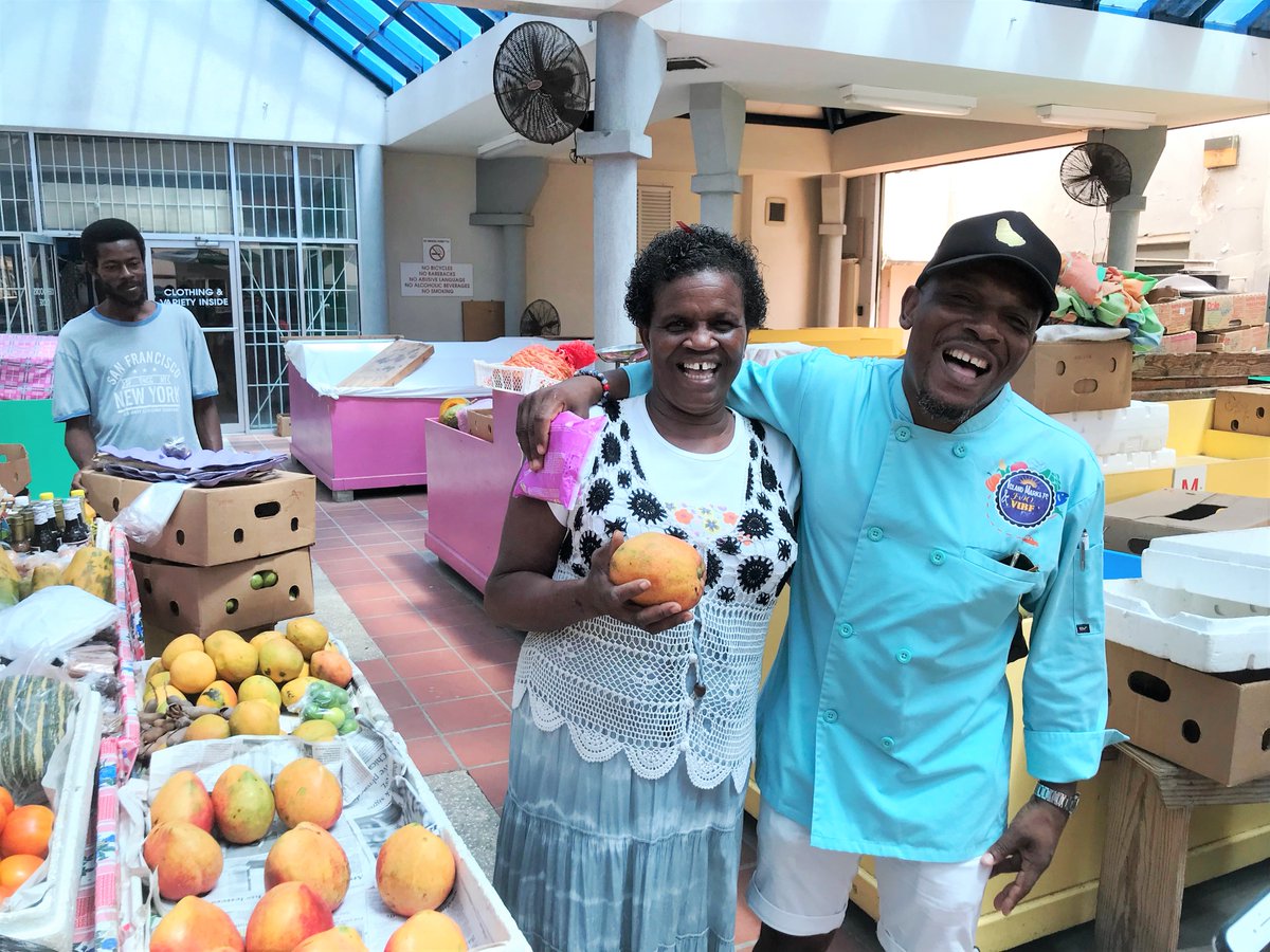 JimByersTravel's tweet photo. Lots of great memories in Barbados. Here's one: a fabulous food/culture/history tour with Chef Michael Harrison on his Island Markets and Food Vibes tour. #MyBarbadosMemory #LoveBarbados @Barbados #Barbados #food #travel #tourism @AboutDCI https://t.co/03GRFFWLac