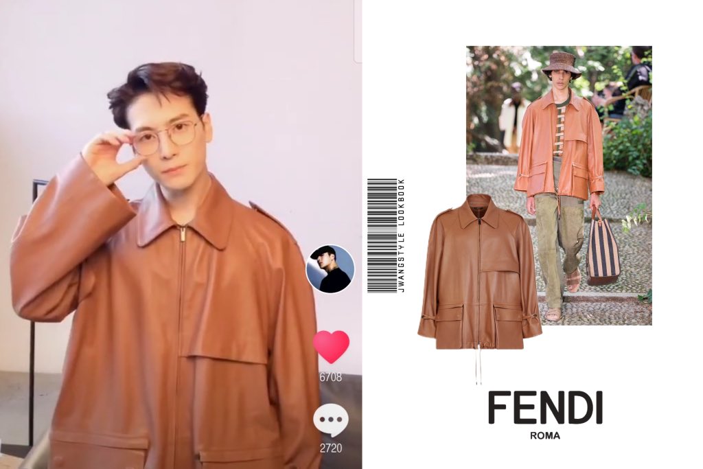 JWangStyleLB's tweet photo. = 062420 Jackson Douyin update=

🧥@Fendi ｜Trench Coat
Brown leather jacket
Style：FPJ014AB73F0QB3
💲7200

#JacksonWang #王嘉尔 #王嘉爾 #잭슨 #teamwang @JacksonWang852 https://t.co/VOV7HHVqVj