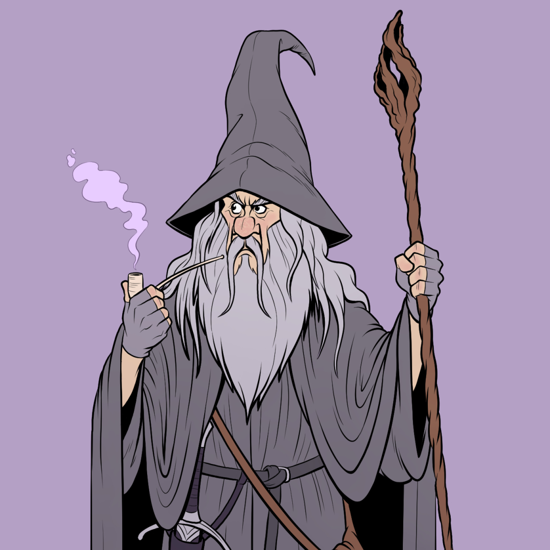 IanSummersart's tweet photo. The Gandalf piece is going well! I know what you're thinking. "That doesn't look like Ian McKellen." No, it doesn't and for a good reason. I hate doing likenesses. That said I've modelled the costume loosely on the one in the movie. #gandalf #fanart https://t.co/vlL4t7oXYV