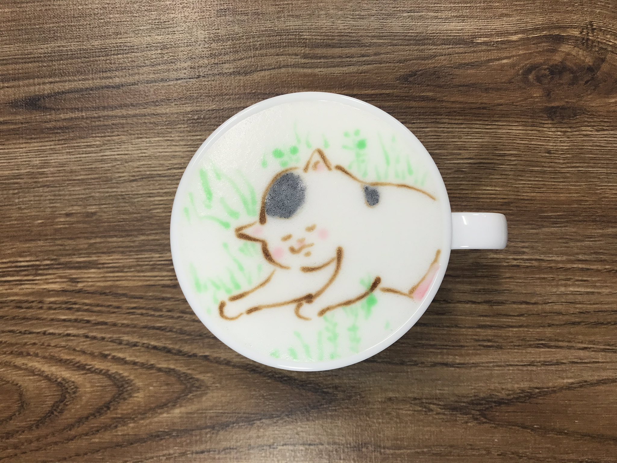 Yoshi 猫カフェスタッフ 猫村さんはほんと和む ラテアート デザインカプチーノ きょうの猫村さん ほしよりこ T Co Xjqn6yks7z Twitter