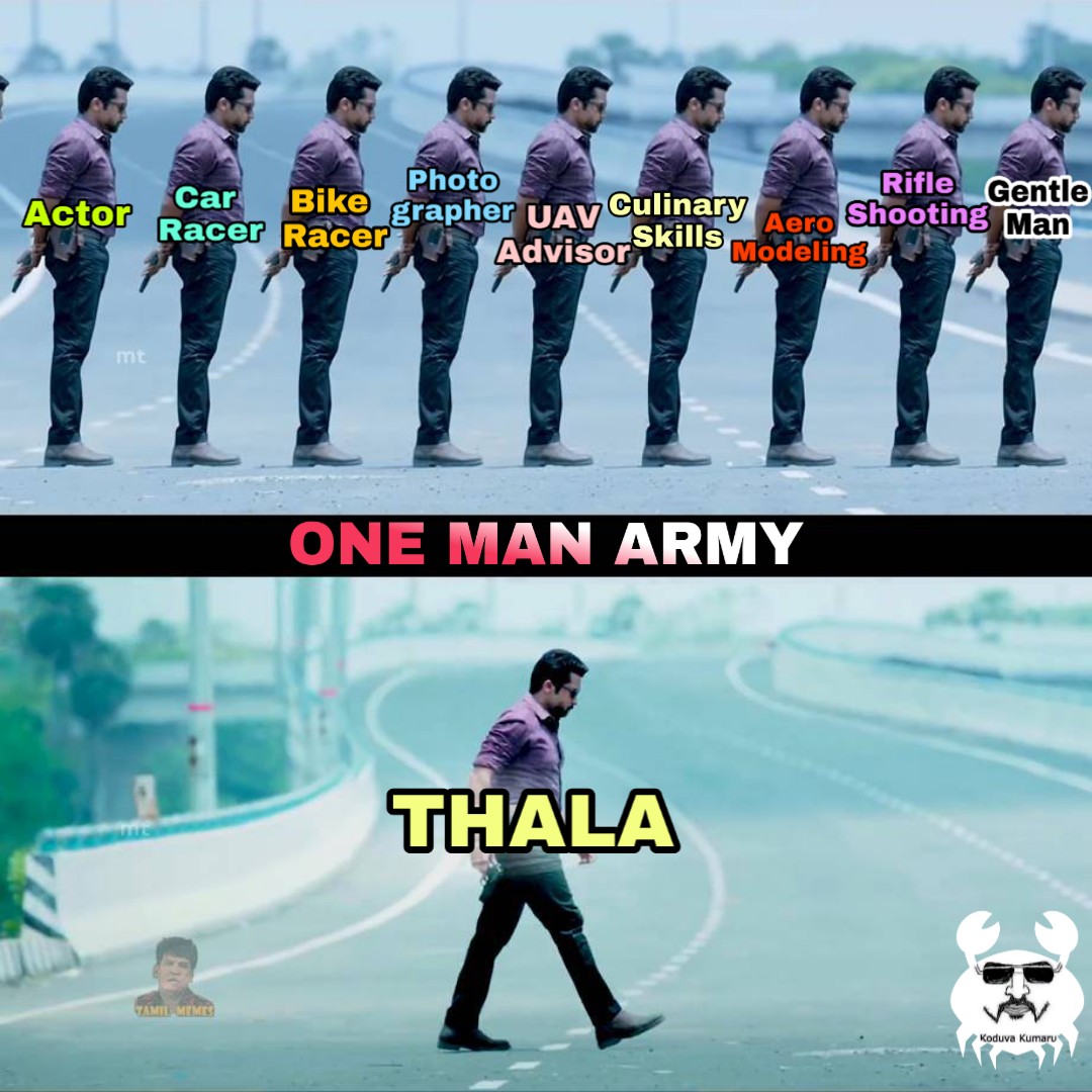 Valimai Official Perfect Meme For Perfect Man One Man Army Thala Ajithleddronetofightcorona Valimai T Co Moxmbfgrlm Twitter