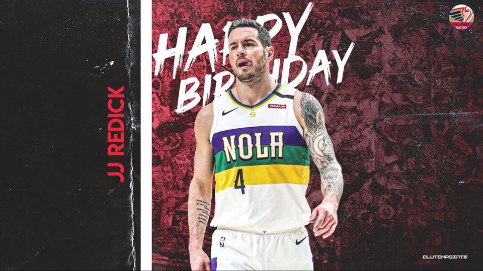 Join Pelicans Nation in wishing JJ Redick a happy 36th birthday!  