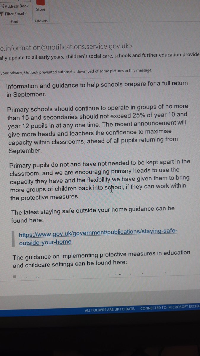 Did you know that apparently the 2 metre rule was never a thing in primary schools.

Just found that out today.