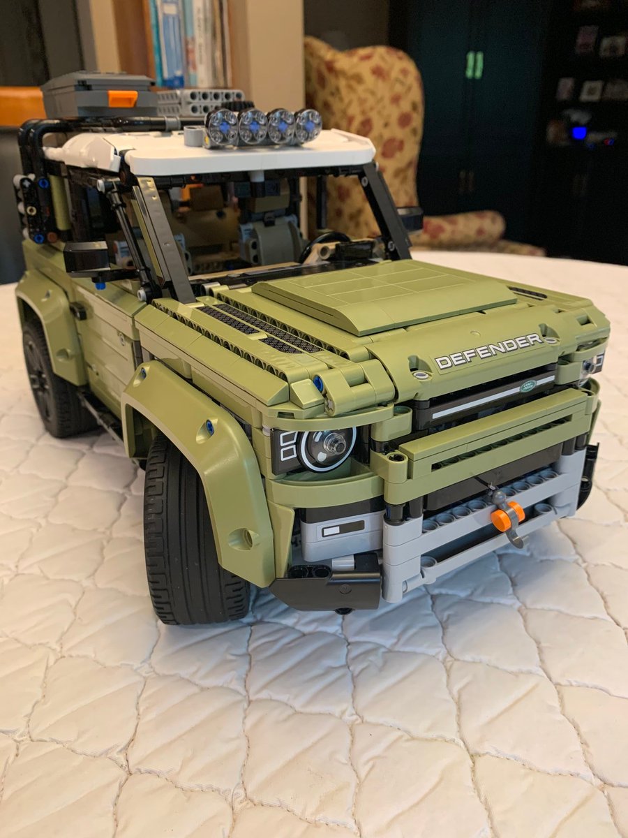 KCSMatters's tweet photo. With almost 500 pages of instructions and more than 2500 pieces, William (Grade 6) completed his Land Rover during the #KCSAtHome learning program. His project helped him get through some rainy spring evenings and weekends during this public health crisis. #KCSPassionProjects https://t.co/drMag8tLK5
