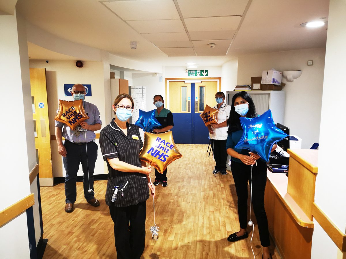 Our incredible RACE unit is 10 years old this week! Over the years the team has helped countless thousands of older patients to get home from hospital sooner thanks to innovative team working and support from our partner organisations. Read more here ow.ly/Ezzf50AgxjL