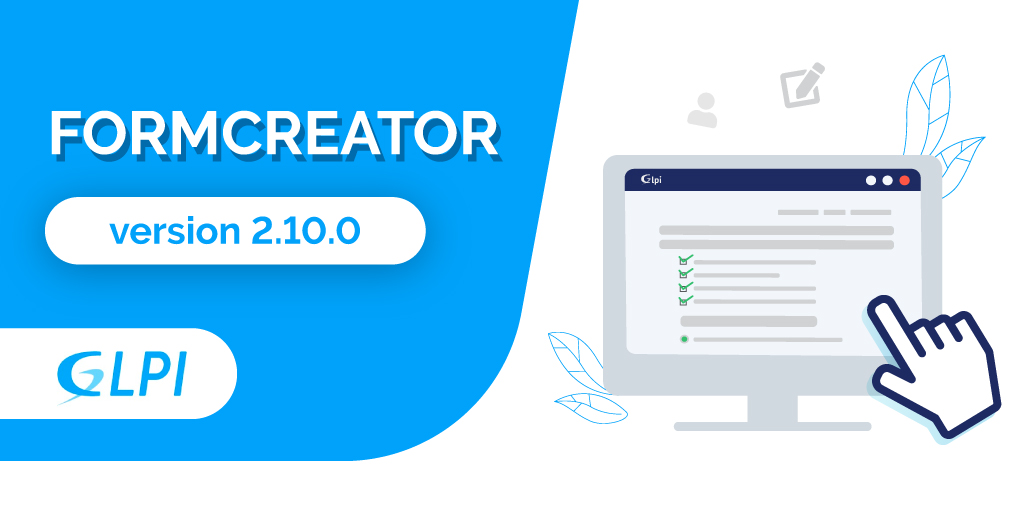 GLPI_PROJECT's tweet photo. ⚡️We are excited to announce that #Formcreator version 2.10.0 is available!
Please, download the update here: https://t.co/DAlTLMGLOs
📍Full list of features, please, find on #GitHub: https://t.co/DAlTLMGLOs https://t.co/hYvYjaopdh