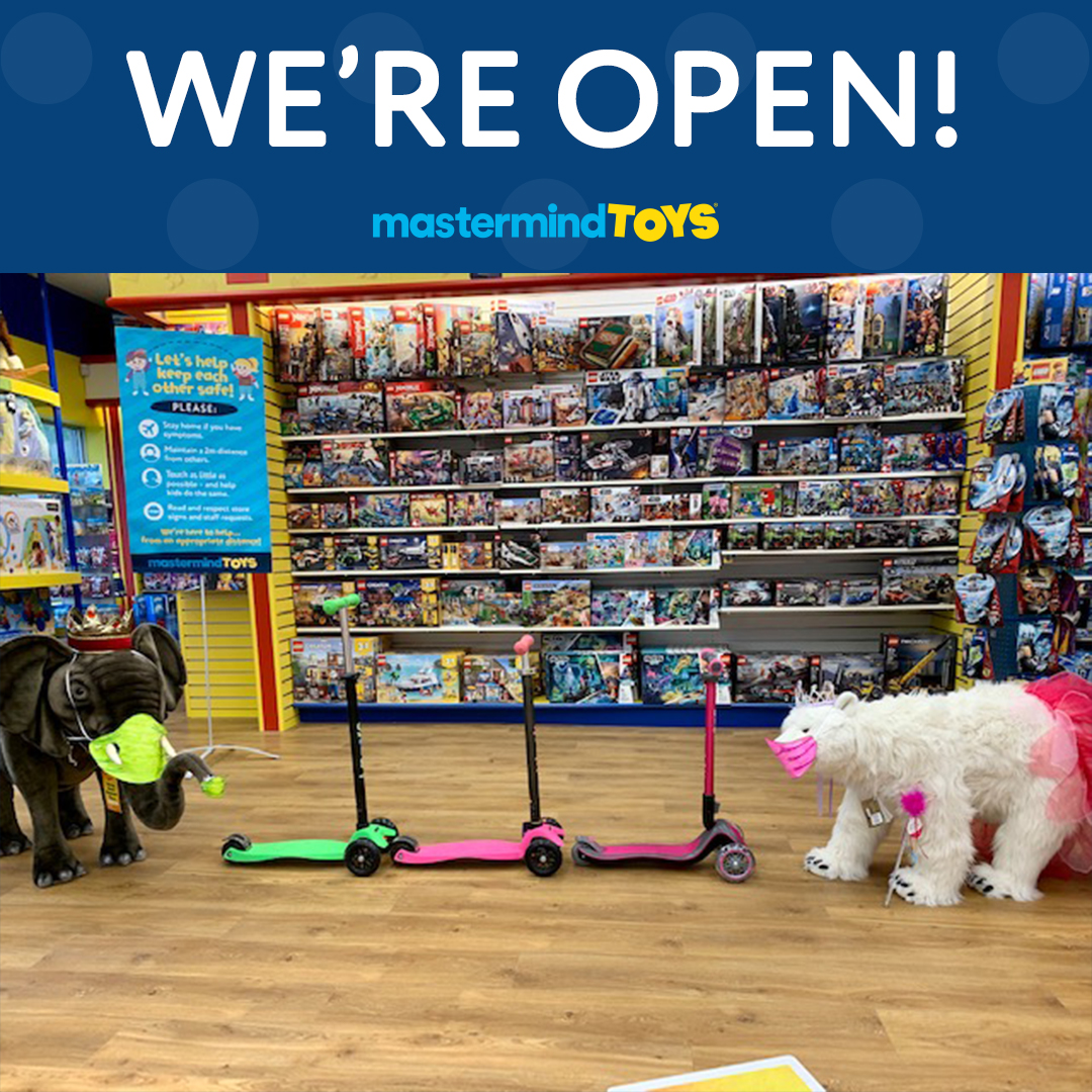 Our street-facing stores are open and we can’t wait to see you! Our cute assistants here are demonstrating our in-store physical distancing protocols: remaining 2m or three scooter-lengths apart. 🛴 🛴 🛴 Link: bit.ly/2BfqrxV
