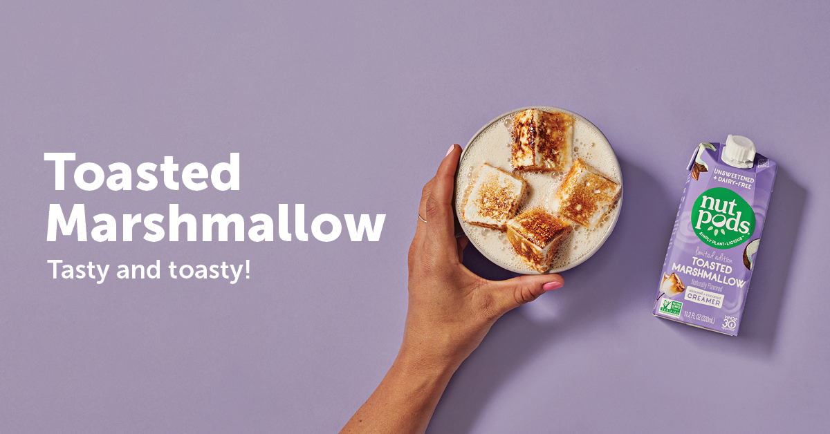 It's here! Toasted Marshmallow 3 and 6-packs are now available on Amazon and nutpods.com. Happy Sipping ☕ 

pixelfy.me/37JRtZ