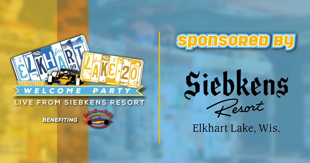 <a href="/Racing_For_Kids/">racing_for_kids</a> LOVES <a href="/SiebkensResort/">Siebkens Resort</a> Thank you for hosting our #elkhartlakewelcomesindy party since 2001. Join us 7/11 on Instagram bit.ly/elwp20