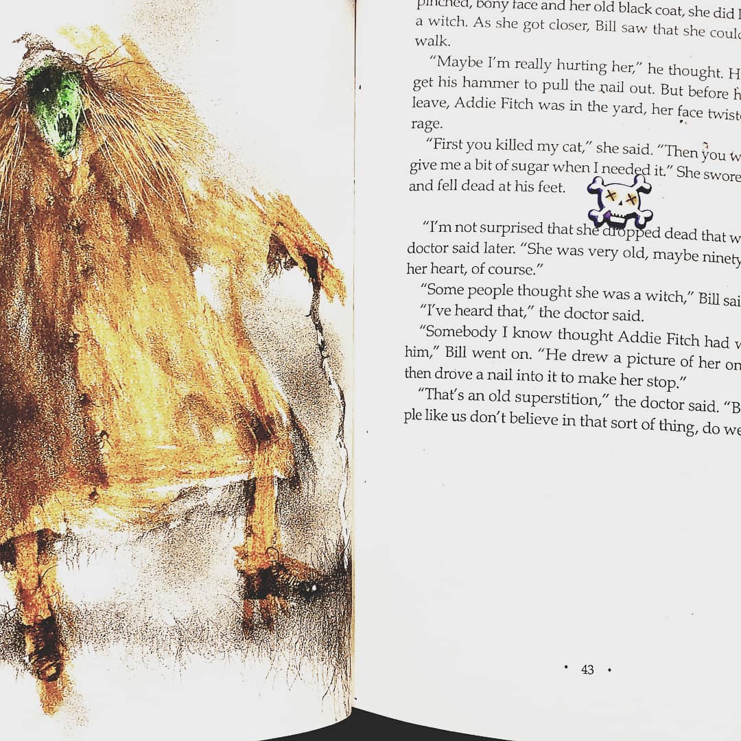 djbphoto's tweet photo. Our 5-year-old has been finding solace during these crazy times coloring. While this may sound counter-intuitive.  As he has been, in my opinion, re-investigating 90s inspired books. #timjacobus #rlstine #alvinschwartz #stephengammel #goosebumps #spookystories #graphicdesign https://t.co/vIoGODKUd5