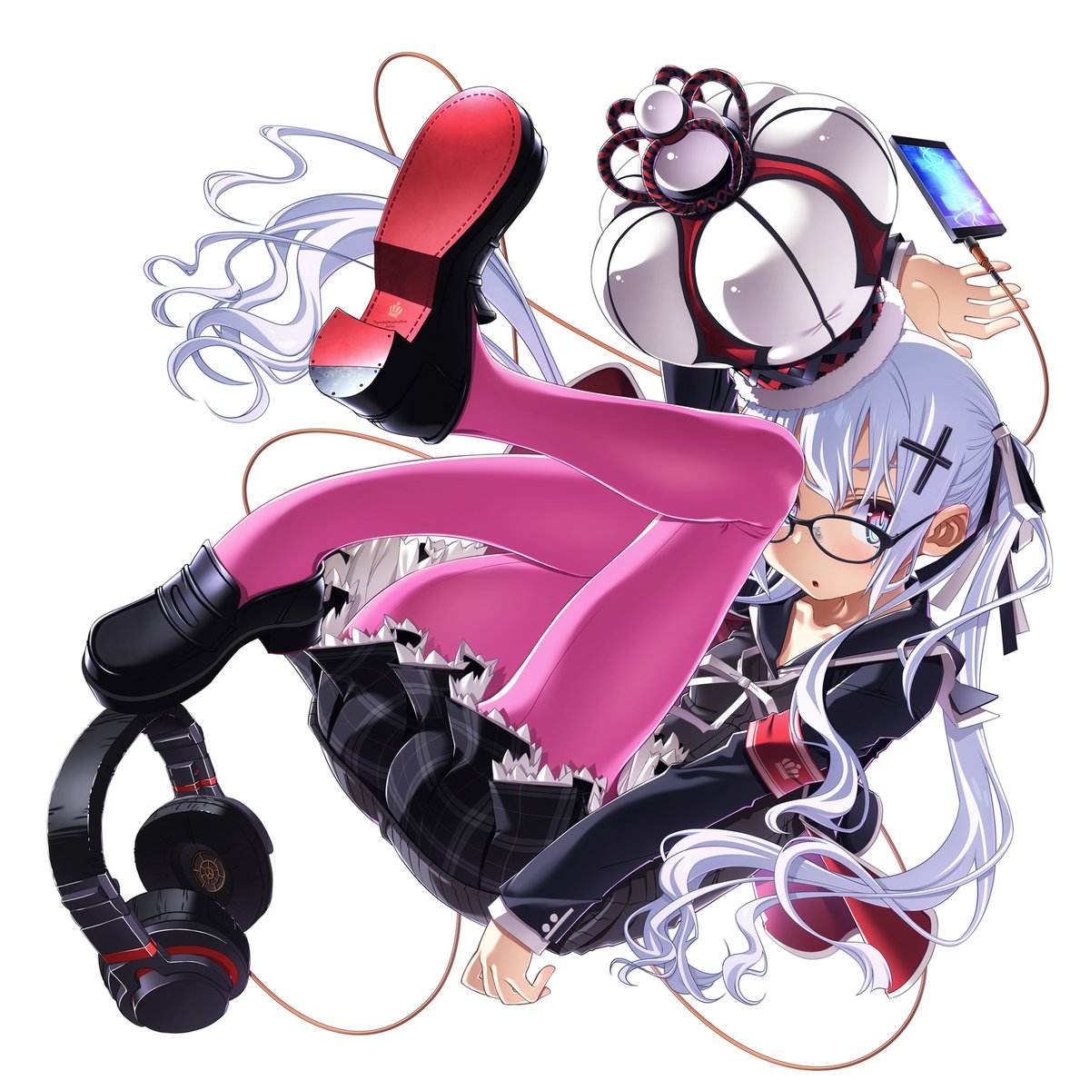 HolTunes様のジャケット絵として描かせていただいたものです。ジャケットデザインはヒトマスモドル様。4点目 