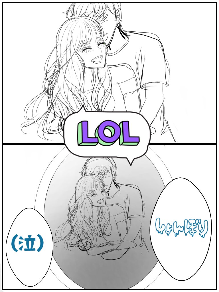 下書きだけして満足しそうだけどこういうの描きたい 