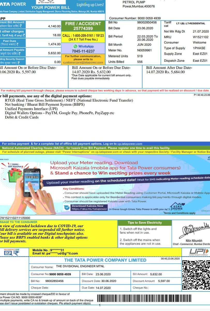 PareshGarud's tweet photo. Please find attached bills for your reference https://t.co/CHbXZ2UV2l