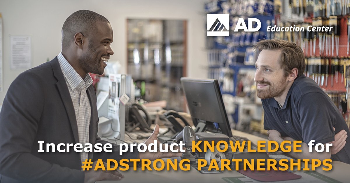 Build #ADSTRONG partnerships &amp; let product training make the difference between successful channel partner relationships. Show them you are here for them. ✅out courses:<a href="/AppletonEC/">Appleton Electric</a> <a href="/RABLighting/">RAB Lighting</a> <a href="/intermatic/">Intermatic</a> <a href="/Leviton/">Leviton</a> <a href="/Legrand/">Legrand</a> <a href="/Signifycompany/">Signify</a> <a href="/AcuityBrands/">Acuity Brands</a> <a href="/Panduit/">Panduit</a> <a href="/ElectriFlexComp/">Electri-Flex Company</a>