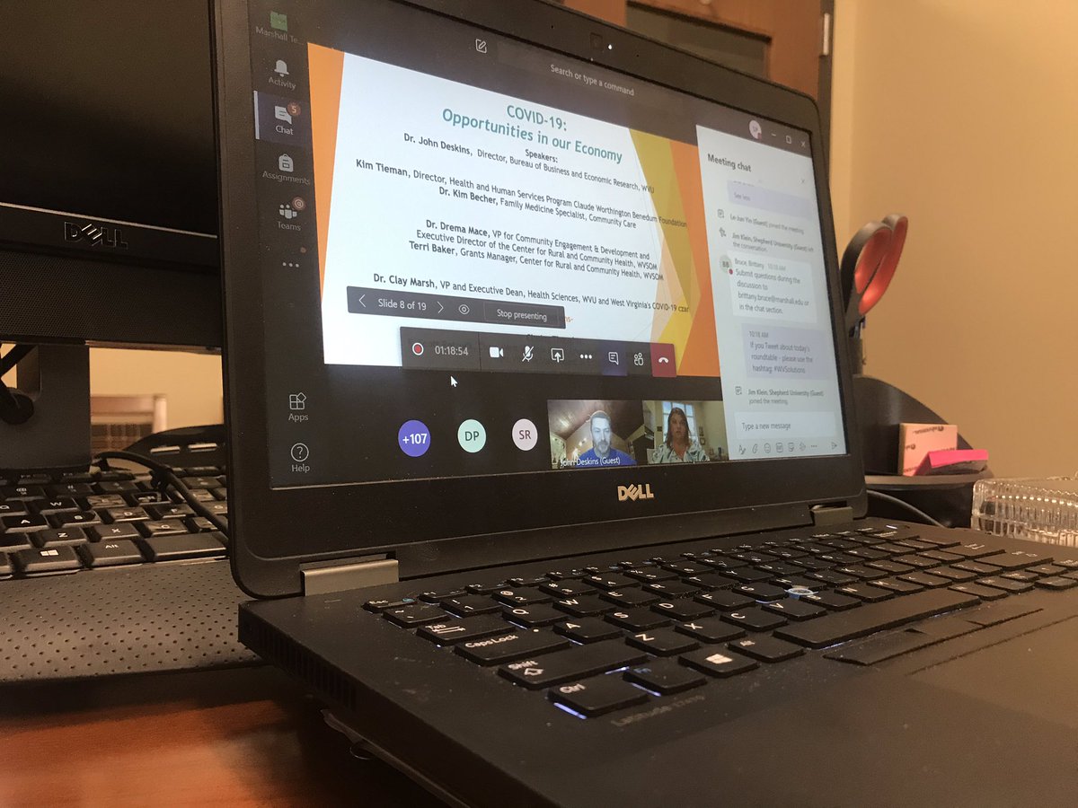 SPS_WV's tweet image. The @HigherEdWV and @WV_PEC have a powerful lineup today on 40 TOP Virtual Roundtable Series! #WVSolutions