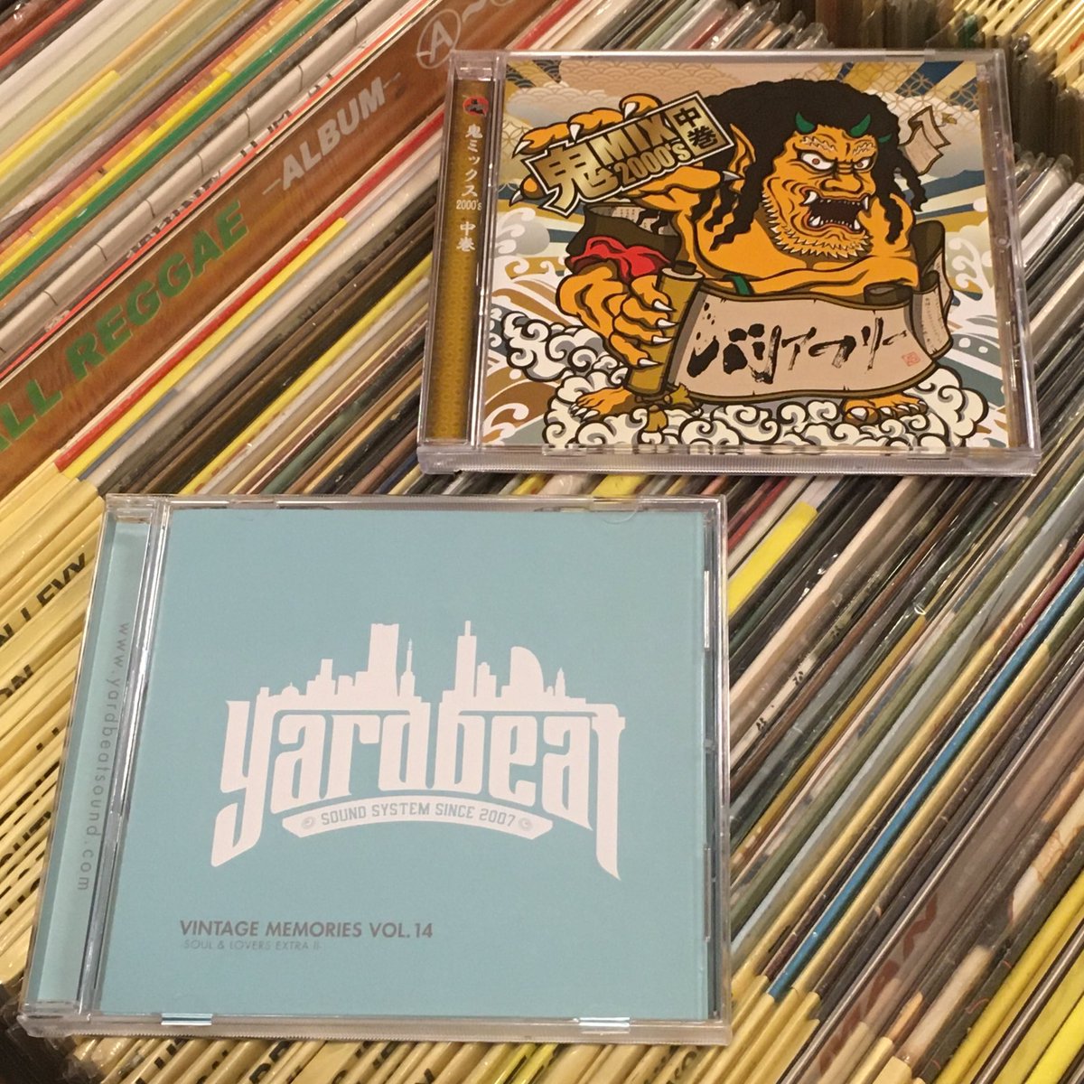 YuuMasterrr's tweet photo. #OutSideRecords でBarrier FreeとYard BeatのCDゲット！！

#BarrierFree #鬼MIX 2000's 中巻

#YardBeat #VintageMemories vol.14 #SoulAndLoversExtra2 https://t.co/PlndZyyjHm