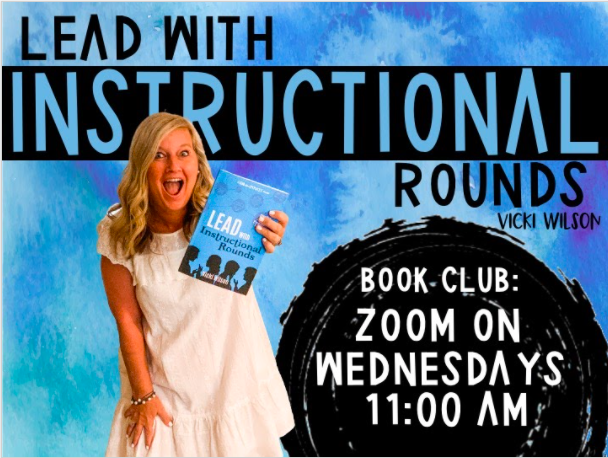 jacrichardson's tweet photo. So excited to start my book club today! We are reading Lead with Instructional Rounds by @vickilwilson5 and you are welcome to join! So excited to bring together my "feeling" brain and "thinking" brain to improve teaching and learning! #leadlap  #leadwithrounds #mtbos https://t.co/JwisE1y534