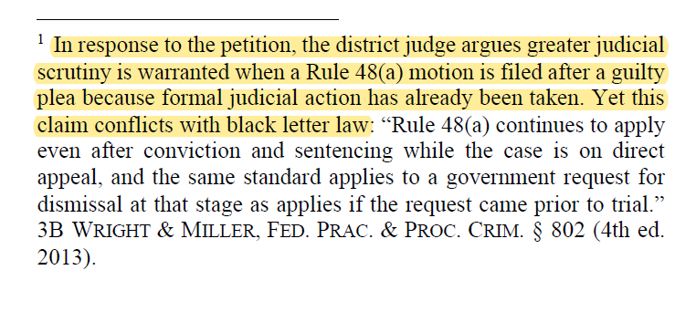 The DC Circuit opinion does not make Judge Sullivan look good.Sullivan's argument that "greater judicial scrutiny" is needed "conflicts with black letter law."