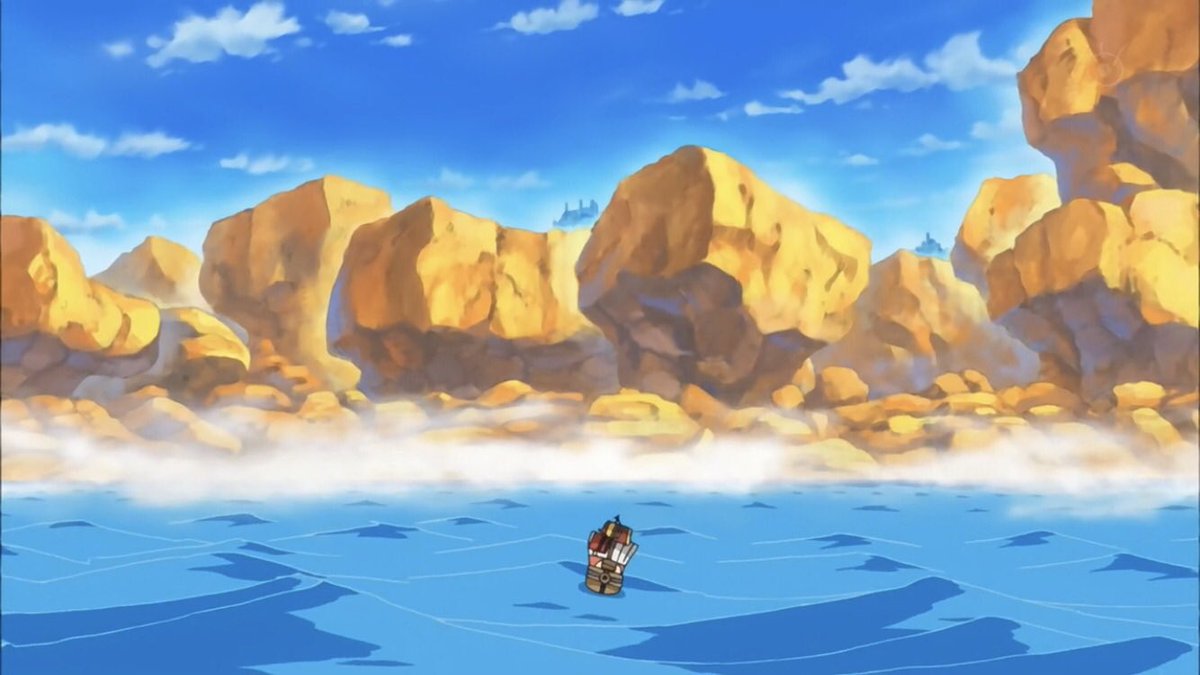  - Arc Dressrosa - 1/46Arrivée à Dresserosa l’île de la passion et l’amour. Kinemon veut retrouver son ami laissé là bas tandis qu'en même temps on apprends que Doflamingo se retire de son titre de Grand Corsaire :