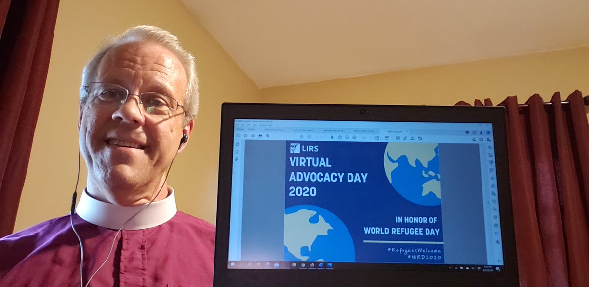 . @BishopPErickson is championing our migrant brothers and sisters on behalf of the great state of Wisconsin! We are so grateful for his powerful witness, reminding us that refugees are our neighbors, our fellow congregants, and fellow children of the same loving God.