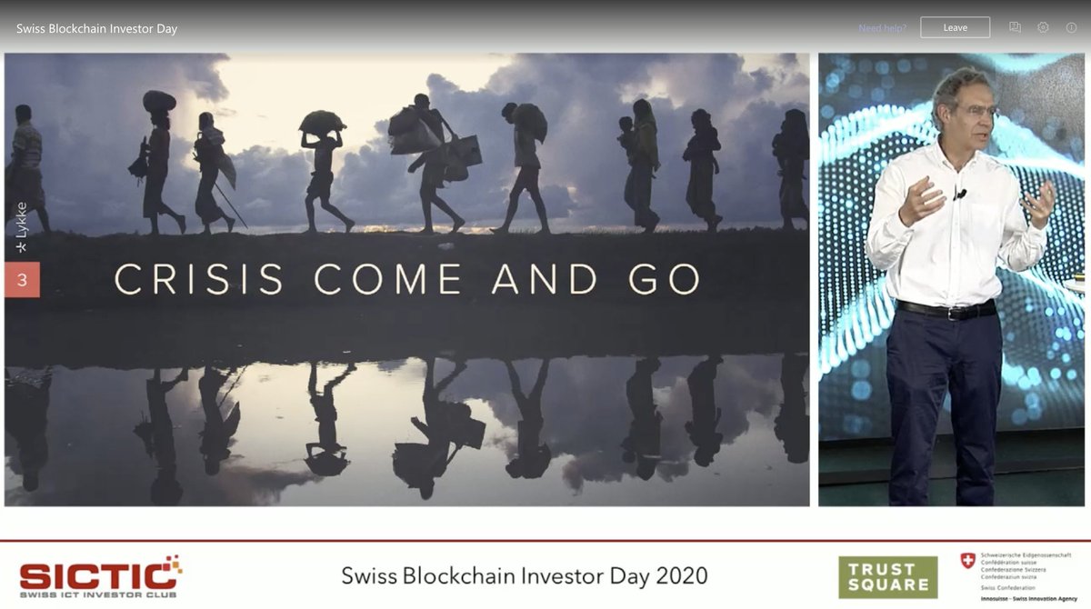 sictic_ch's tweet photo. Welcome to #SBID20 live from the studio with our speakers & startups! Let's jump straight into action w/ @richardbolsen, who shares inspiring input about the future of #digitization. Have a great innovative time! Let's stay connected on Twitter & share your thoughts. #blockchain https://t.co/RVlfEEsnQv