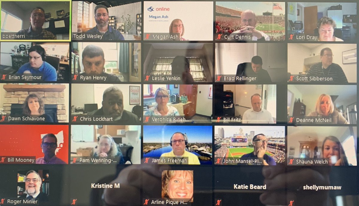EdTechLeadAll's tweet photo. TY to 65+ Ohio District, School and State EdTech Leaders and Instructional Coaches collaborating on “Leading Learning” this morning! Another great conversation to support our students & staff #RemoteLearning now and ahead!
@Action_Leaders @BASA_Supt #OhioCoSN https://t.co/tClodm2OPE