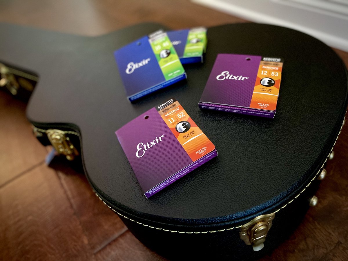 ElixirStrings's tweet photo. What was your first set of ELIXIR Strings…acoustic or electric? 

#elixirstrings #elixirtheoriginal #guitarplayer #guitarplayers #bassplayer #bassplayers #bassstrings #guitarstrings #newguitar #geartalk #optiweb #nanoweb #polyweb https://t.co/0TVa9OSMC9