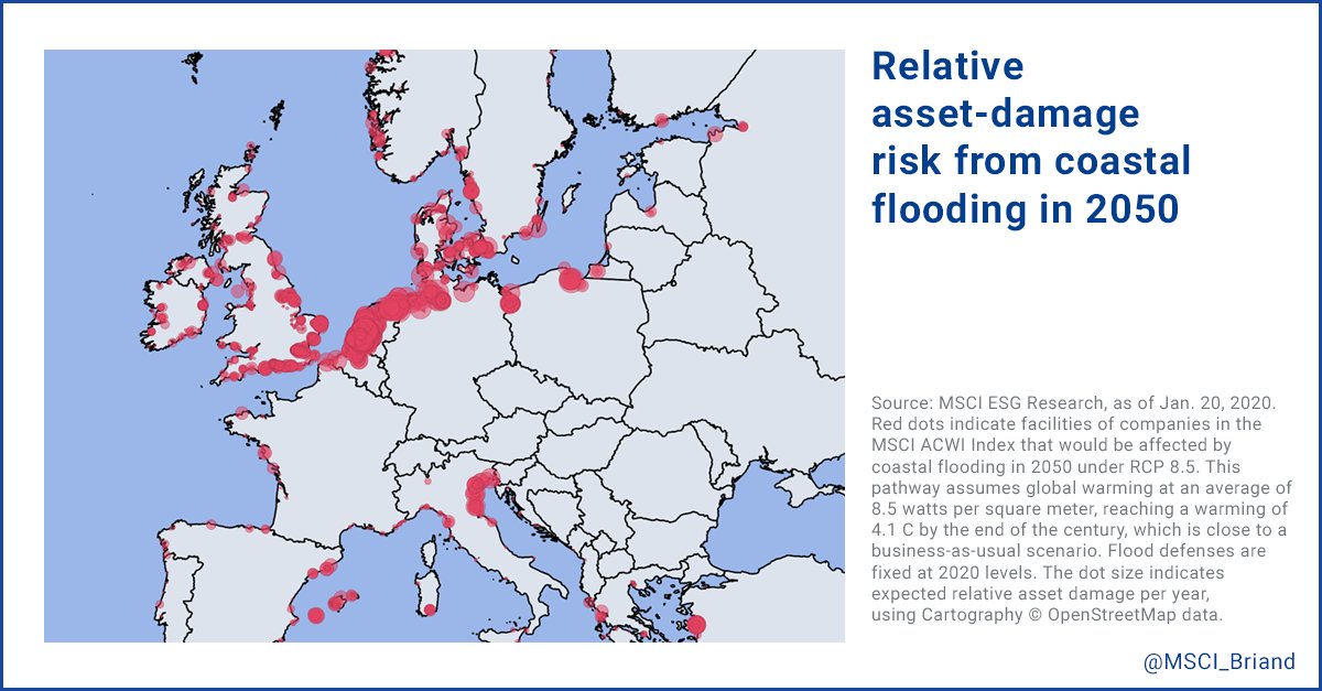 Buildings are acknowledged as a significant source of GHG globally, but also exposed to increasing physical risks. To support #TCFD efforts, we developed forward-looking metrics, Climate VaR and warming potential, to quantify climate risks for real estate
msci.com/real-estate/cl…