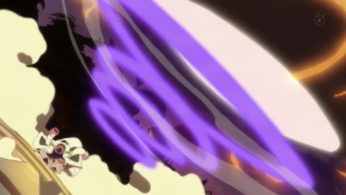  - Arc Dressrosa - 9/46Law tant qu’a lui s'est fait piéger par Doflamingo et la Marine dont le CP0. Doflamingo n’a jamais quitté les 7 Grands Corsaire. Il est en fait un Dragon Céleste ce qui lui a permit de faire un faux article. Law doit donc s’enfuir :