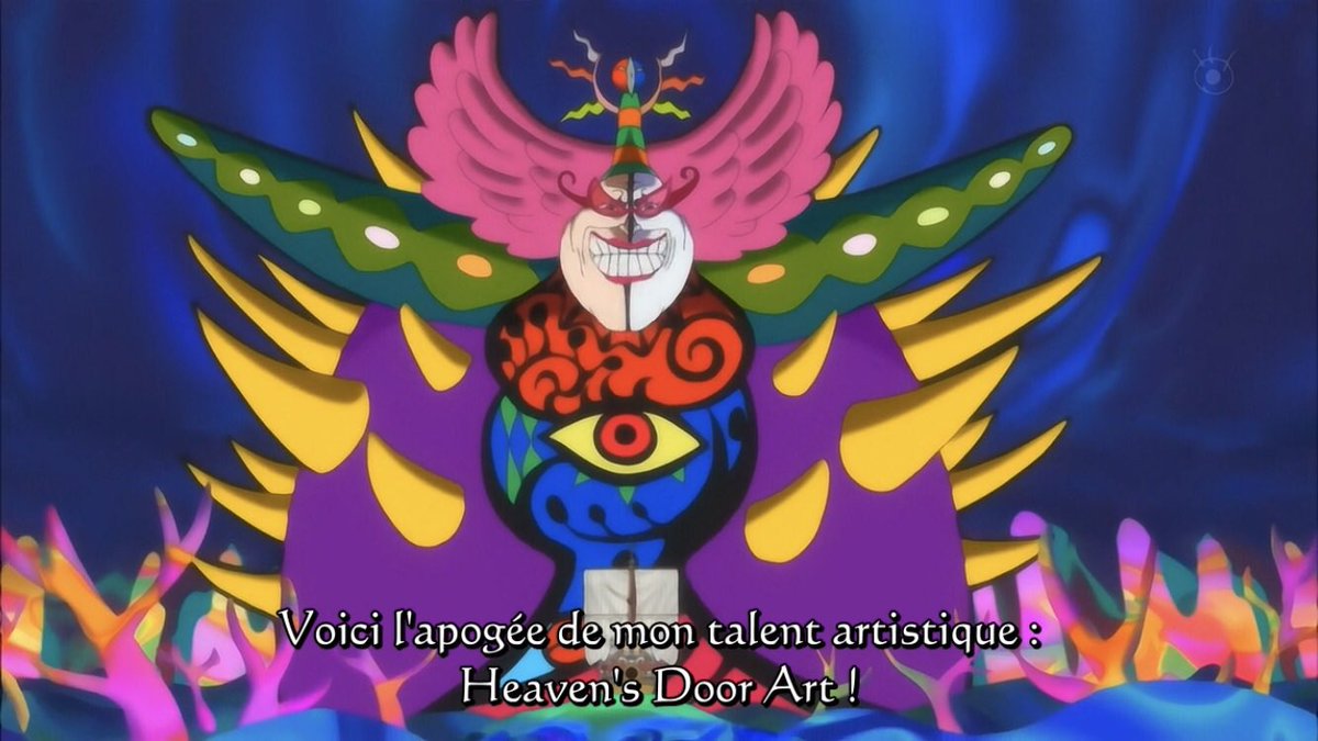  - Arc Dressrosa - 12/46Pendant ce temps un officier de la Donquichotte Familly ;Jora essaye de neutraliser le Sunny mais Brook, Chopper, Nami et Monomosuke s’occupent d’elle :