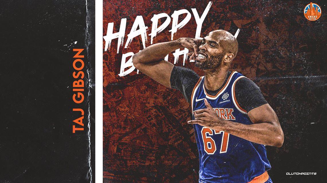 Join Knicks Nation in wishing Taj Gibson a happy 35th birthday!  