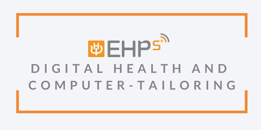 New SIG logo, designed in a team effort - special thanks to @NewbyKatie and <a href="/Cam_Vansi/">Camille Vansimaeys | 🏳️‍🌈</a>! <a href="/EHPSociety/">European Health Psychology Society</a> #digitalhealth