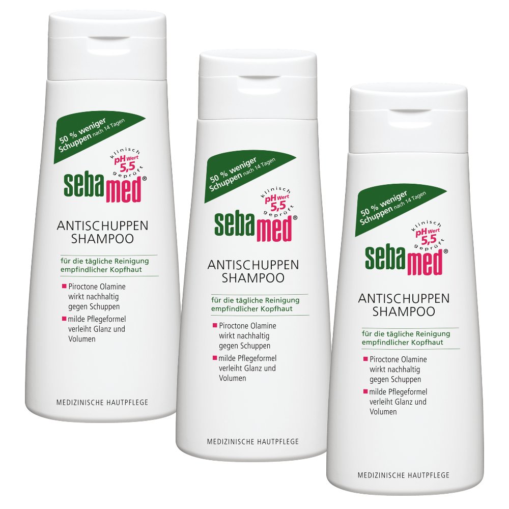 3x Sebamed Shampoo Anti Schuppen Anti Dandruff 200ml 6 76 Fl Oz From Germany Ebay