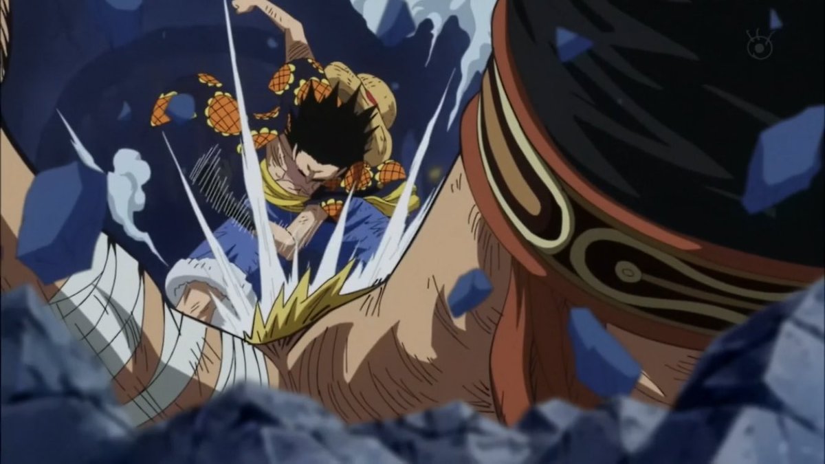  - Arc Dressrosa - 35/46Law perd un bras pendant que Luffy affronte Bellamy qui comprend que son vraie modèle n’est pas Joker mais bien Luffy.Pendant ce temps Kyros bat Diamante et les duels continuent avec les officiers :