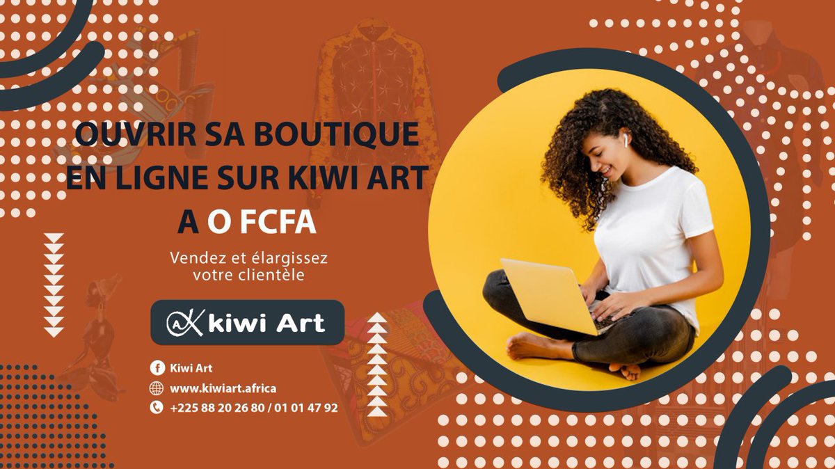 BADINGAMAKAYA's tweet photo. Vous êtes artisans d'art ou créateurs de mode, ceci vous concerne. Ouvrez gratuitement votre boutique en ligne sur notre plateforme et profitez de nombreux avantages. Pour plus d'informations veuillez contacter les numéros au bas de l'affiche.
🌐 https://t.co/lPPgMaPP2Q #Africa https://t.co/OXho4YXQBd