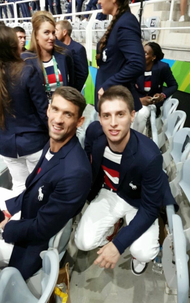 Happy Olympic and Paralympic Day from the 🐐 himself &amp; I at Rio 2016 Opening Ceremony.
#OlympicParalympicDay 
<a href="/TeamUSA/">Team USA</a> #Tokyo2020ne 🤺🇺🇸